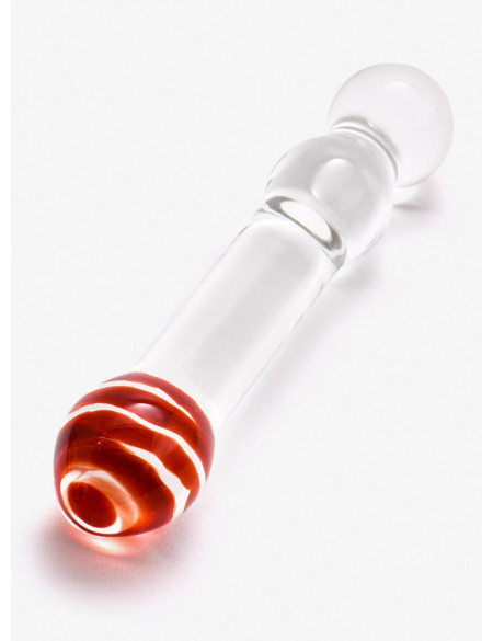 Premium glass dildo 19 cm Lou GlassiX - JoyRide