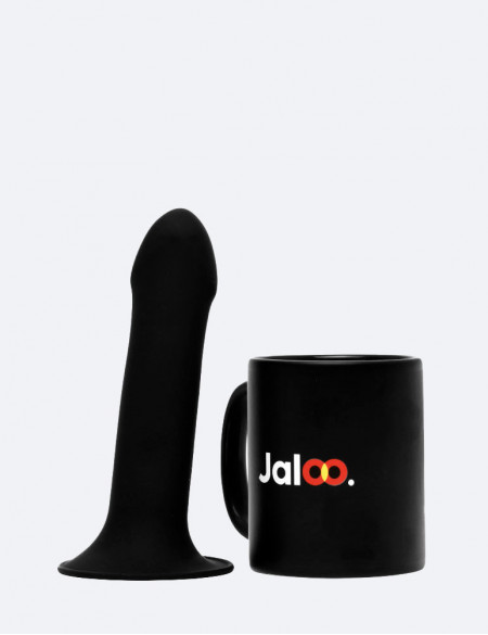 Phallic Dildo Black - Squeeze-It