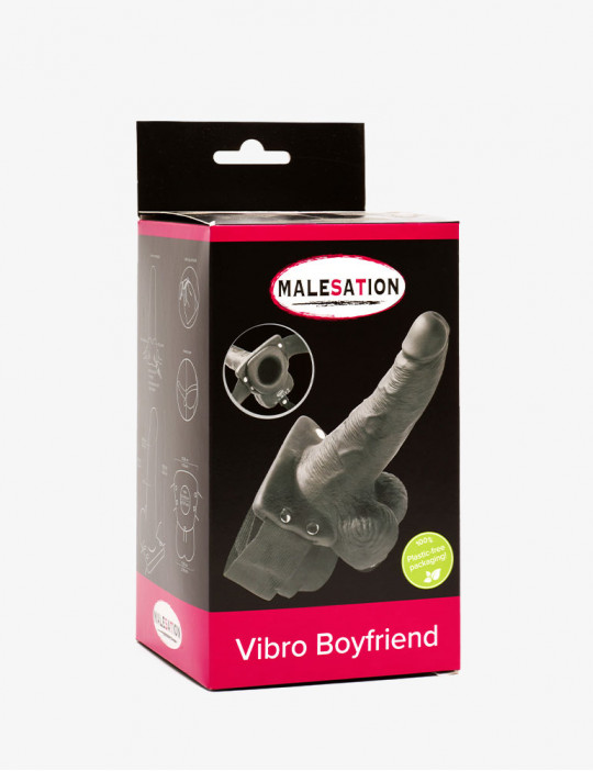 Malesation Vibrating Strap On Dildo Vibro