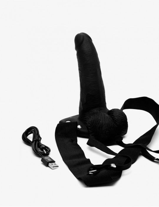 Vibrating Strap On Dildo Vibro Boyfriend - Malesation