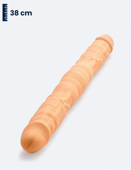 Dildo Dual Density Silicone Double Dong