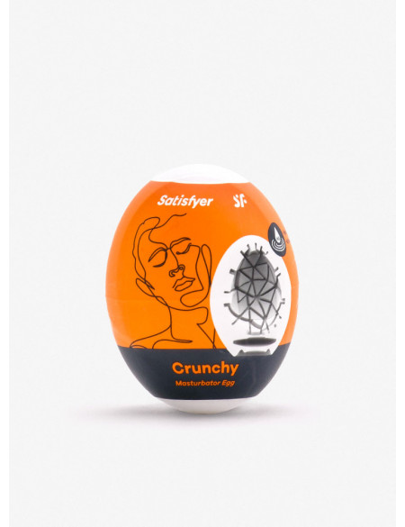 Men Masturbator Egg Crunchy - SATISFYER