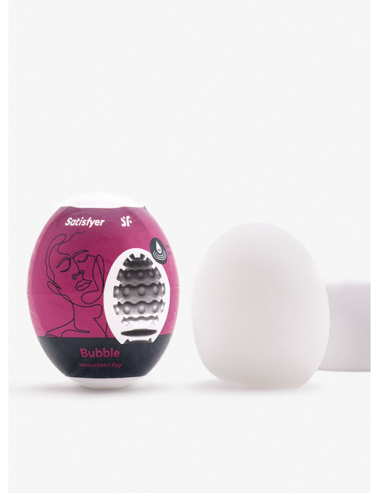 Men Masturbator Egg Bubble - SATISFYER