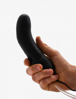 Dildo Inflatable Vibrating Curved - Lux Fetish