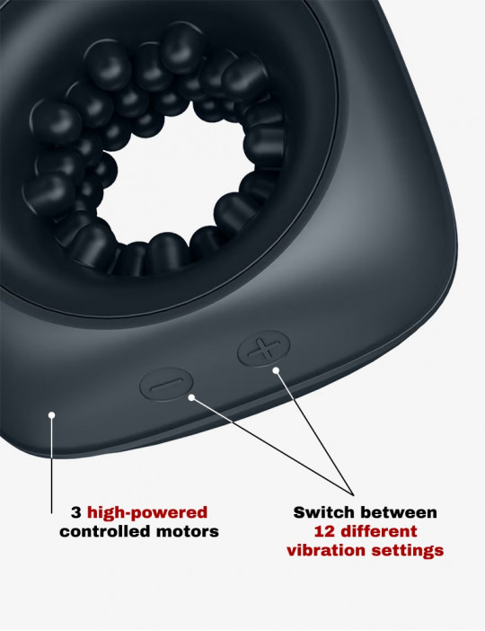 Ring Stroker Masturbator Satisfyer vibration modes